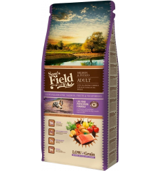 Sam`s Field Adult Salmón y Patata. EAN 8594031444312 / 8594031444305