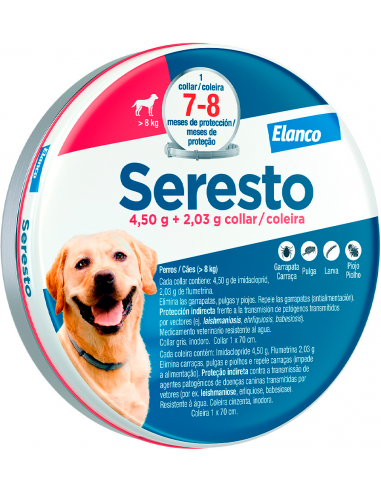 Seresto Dog Collar Antiparasitario 70 cm. EAN 4007221035923