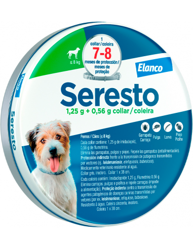 Seresto Dog Collar Antiparasitario 38 cm. EAN 4007221035930