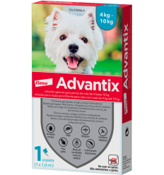 Advantix Pipeta para perros de 4-10 kg. EAN 4007221043126