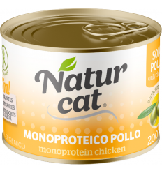 Naturcat Sensitive Adult Monoproteïc Pollastre Grain Free 200 gr. 606110285520 2