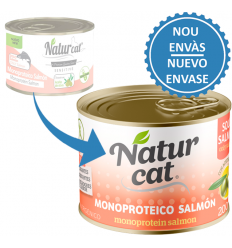NaturCat Monoproteic Salmón 200 gr. EAN 606110285537 2