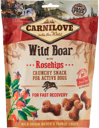 Carnilove Dog Jabalí con Rosa Mosqueta 200 gr. EAN 8595602527298