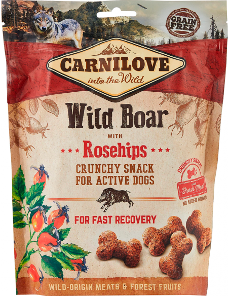 Carnilove Dog Jabalí con Rosa Mosqueta 200 gr. EAN 8595602527298
