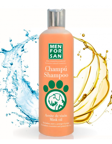 MenForSan Champú con Aceite de Visón