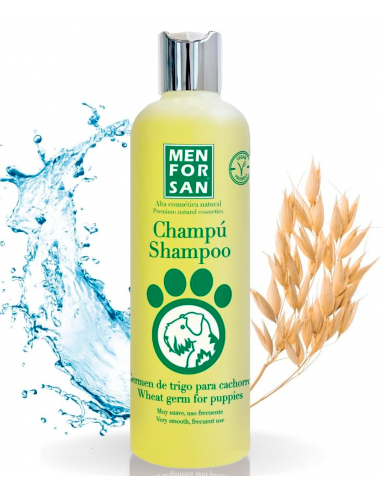 MenForSan Xampú amb Blat per a Cadells. EAN 8414580004648 / 8414580030005