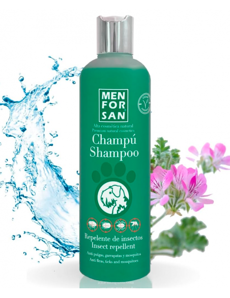 MenForSan Xampú Repel·lent d`Insectes. EAN 8414580004686 / 8414580004471