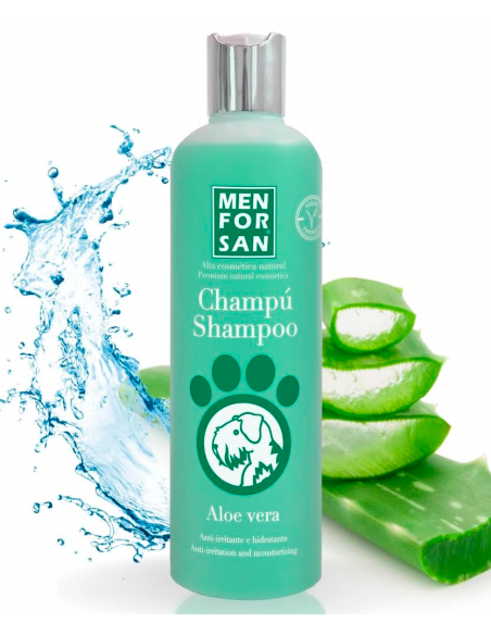 MenForSan Champú con Aloe Vera. EAN 8414580005386 / 8414580004518