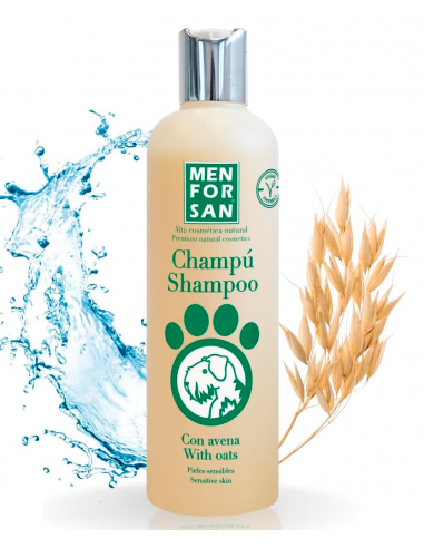 MenForSan Champú con Avena. EAN 8414580029986