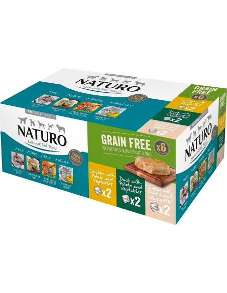 Naturo Dog Adult Grain Free Multipack