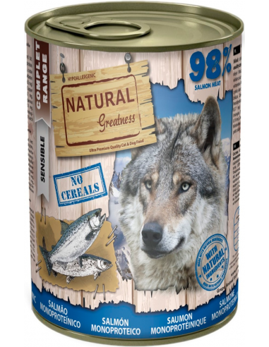 Natural Greatness Salmón Monoproteico 400 gr. EAN 8425402277270