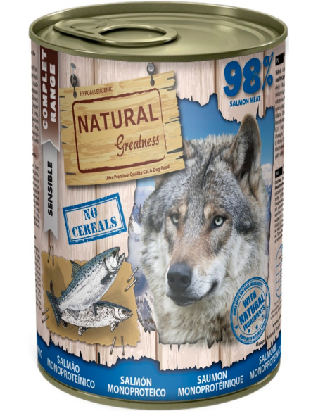 Natural Greatness Salmón Monoproteico 400 gr. EAN 8425402277270
