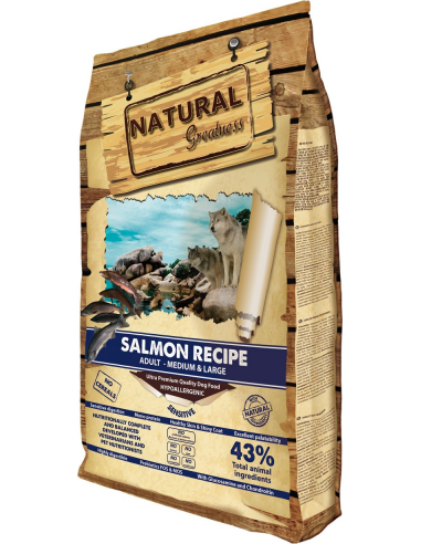 Natural Greatness Dog Adult Salmon Recipe. 8425402687093