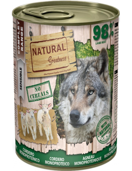 Natural Greatness Dog Cordero Monoproteico