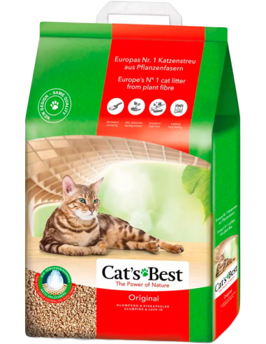 Cat`s Best Original Arena Vegetal Aglomerante. EAN 4002973202203 / 4002973189351