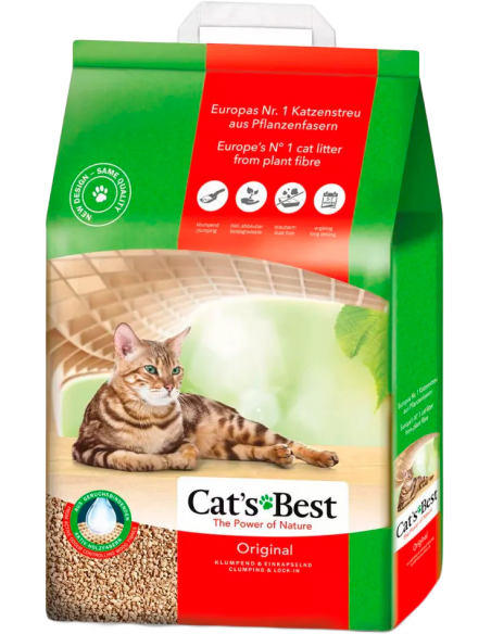 Cat`s Best Original Sorra Vegetal Aglomerant. EAN 4002973202203 / 4002973189351