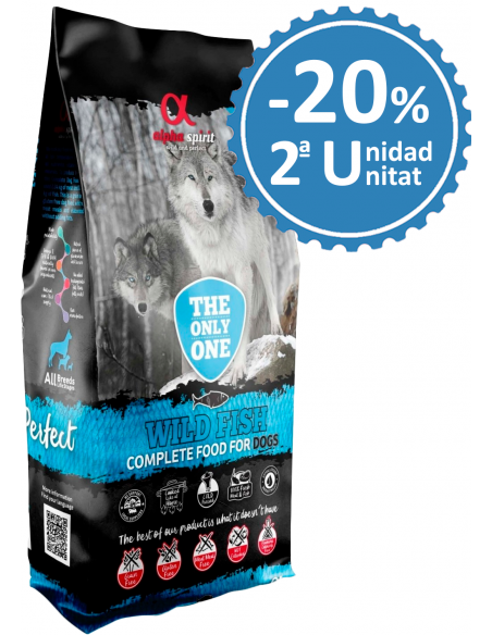 Alpha Spirit Adult Wild Fish 12 kg. EAN 8436586310295 / 8436586310172