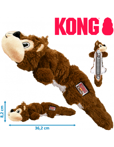 Kong Scrunch Knots Squirrel. 035585454436