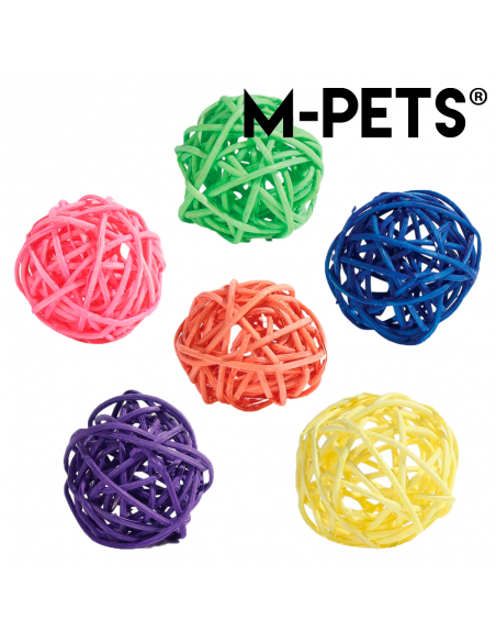M-Pets Pilota de Rotang per a Gats. 6953182760498