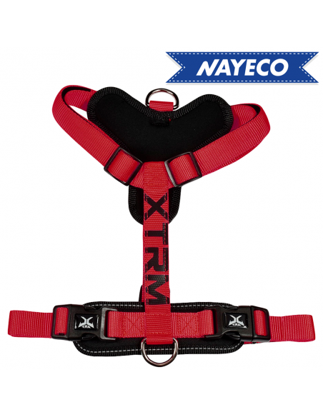 Nayeco Arnés X-TRM Cronos Neón Rojo-Negro. 8427458042284