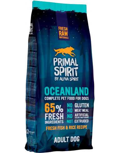 Primal Spirit 65% Oceanland Adult Dog. EAN 8436586310844