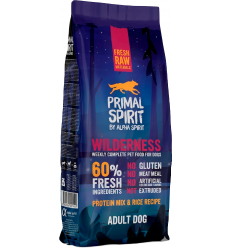 Primal Spirit 60% Wilderness Adult Dog. 8436586310851