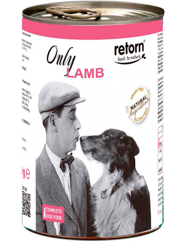 Retorn Dog Adult Only Lamb. EAN 8436540361097