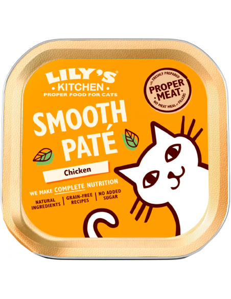Lily`s Kitchen Cat Smooth Paté Pollo 85 gr. EAN 5056273611295
