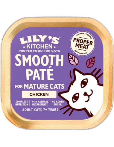 Lily`s Kitchen Cat Smooth Paté for Mature Cats