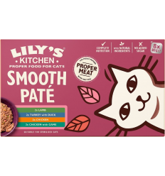 Lily`s Kitchen Cat Smooth Paté Multipack 8x85 gr. 5060184243971