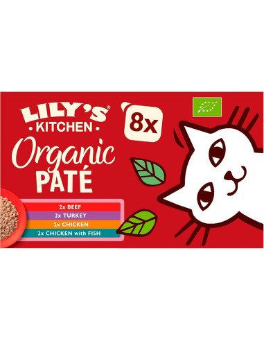 Lily`s Kitchen Cat Organic Paté Multipack