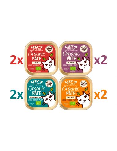 Lily`s Kitchen Cat Organic Paté Multipack