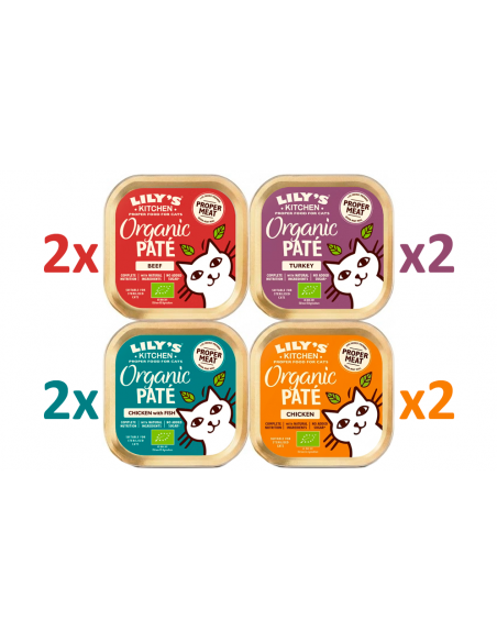 Lily`s Kitchen Cat Organic Paté Multipack