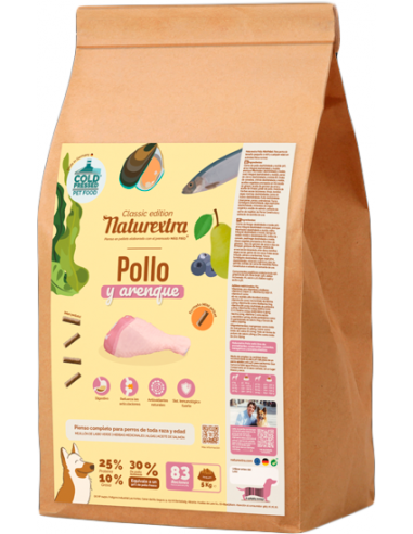 Naturextra Pollastre i Areng Mini 5 kg. 8436565210356
