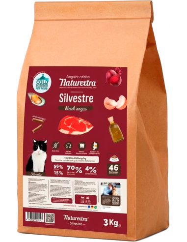 Naturextra Silvestre Black Angus 3 kg. 8436565217713