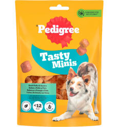 Pedigree Tasty Minis Pollastre i Ànec 130 gr. EAN 5998749126943