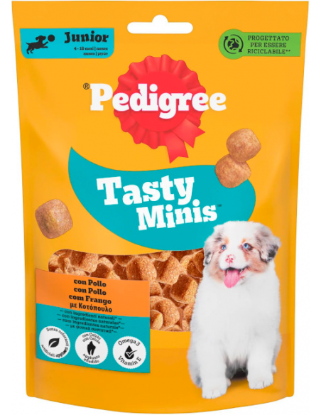 Pedigree Tasty Minis Junior Pollo