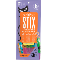 Schesir Cat Stix Creamy Snacks Variety Pack 90 gr. 8005852235046