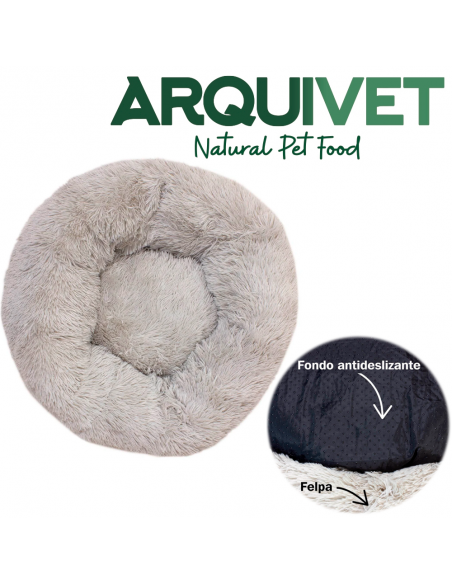 Arquivet Cama Redonda Suave Gris. EAN 8435117892538 / 8435117892545