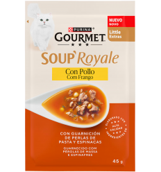 Purina Gourmet Soup Royale amb Pollastre 45 gr. EAN 8445291848115