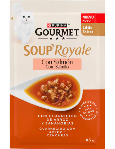 Purina Gourmet Soup Royale con Salmón 45 gr. EAN 8445291847927