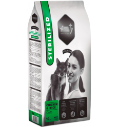 Amity Cat Premium Chicken & Rice Sterilized 10 kg. EAN 8436538948958