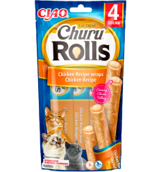Ciao Cat Churu Rolls Pollastre farcit de Pollastre 4x10 gr. 8859387700780