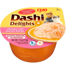 Ciao Cat Dashi Delights Pollo con Salmón 70 gr. EAN 4262365730664