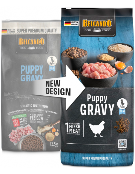 Belcando Puppy Gravy. EAN: 4002633557018 / 4002633557025