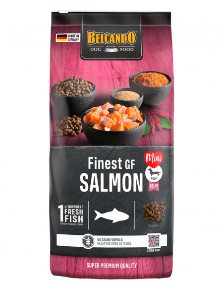 Belcando Finest GF Salmon. 4002633556516 / 4002633556523