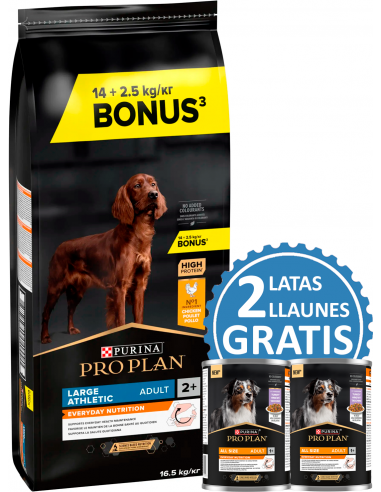 Purina Pro Plan Dog Adult Large Athletic Pollastre. EAN 7613035118980