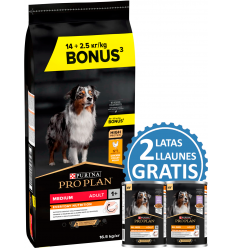 Purina Pro Plan Dog Medium Adult 7613035119000