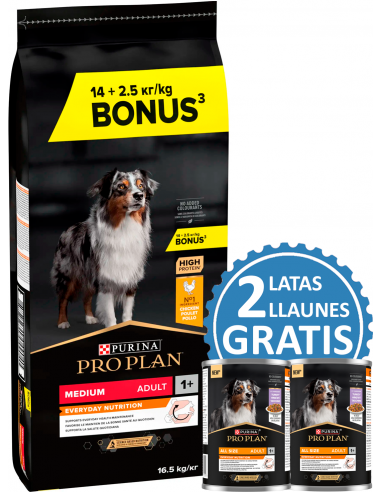 Purina Pro Plan Dog Medium Adult 7613035119000