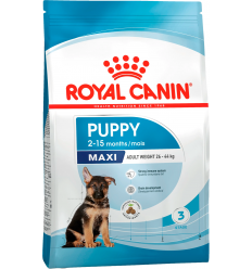 Royal Canin Maxi Puppy. EAN 3182550402149 / 3182550402163